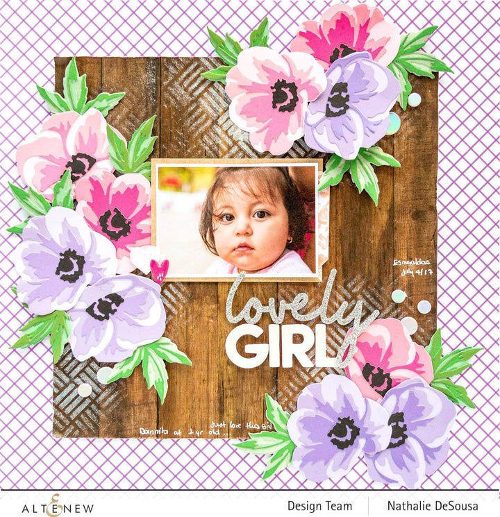 Dies Craft-A-Flower: Anemone Layering Die Set