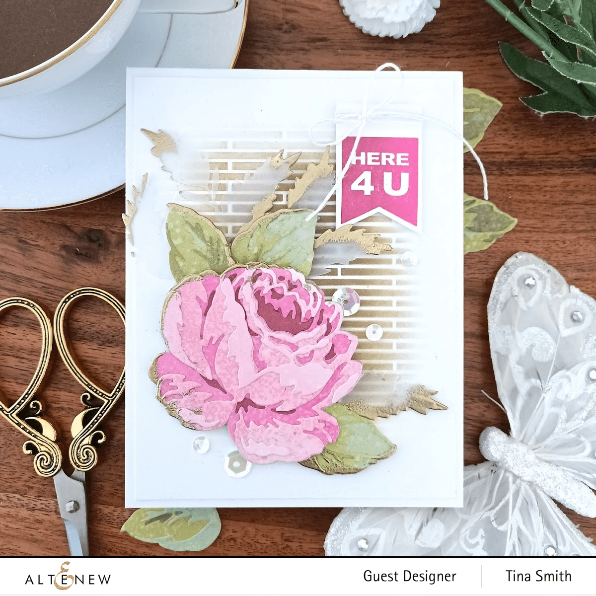 Dies Craft-A-Flower: Antique Rose Layering Die Set