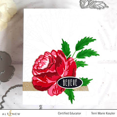 Dies Craft-A-Flower: Antique Rose Layering Die Set