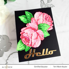 Dies Craft-A-Flower: Antique Rose Layering Die Set