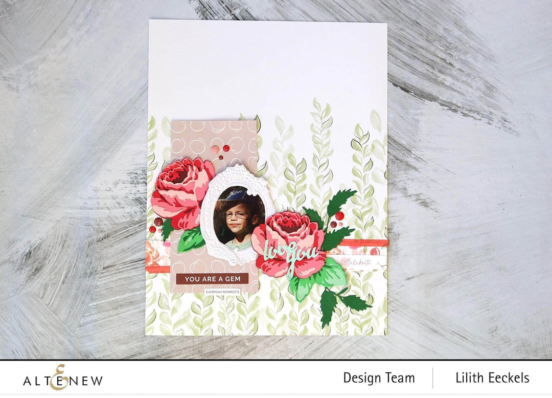 Dies Craft-A-Flower: Antique Rose Layering Die Set