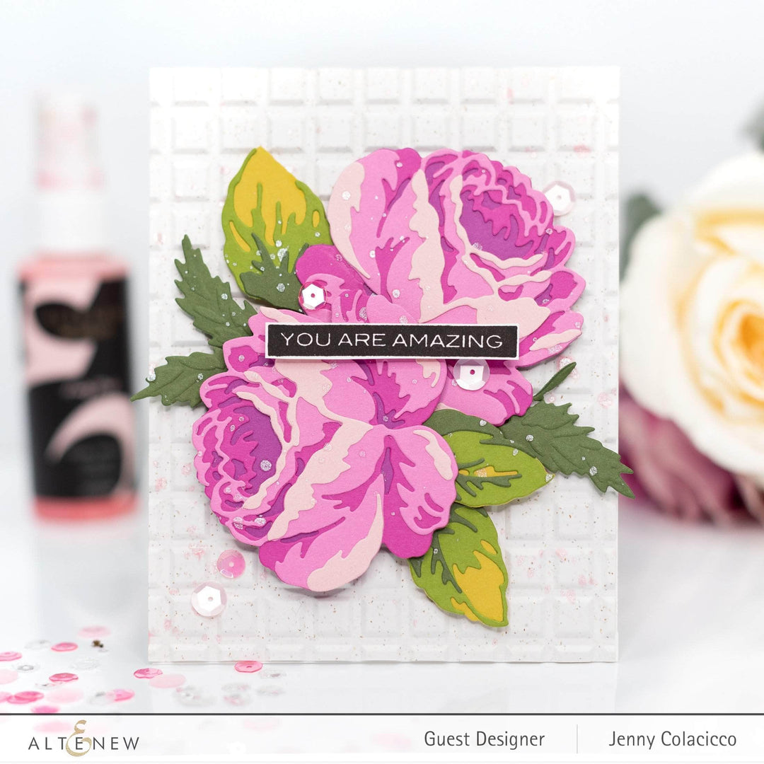 Dies Craft-A-Flower: Antique Rose Layering Die Set