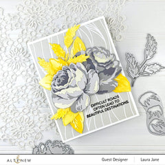 Dies Craft-A-Flower: Antique Rose Layering Die Set