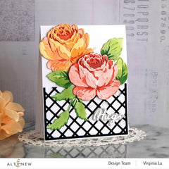 Dies Craft-A-Flower: Antique Rose Layering Die Set