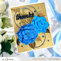 Dies Craft-A-Flower: April Kiss Camellia Layering Die Set