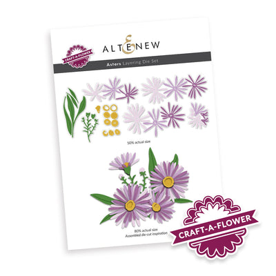 Dies Craft-A-Flower: Asters Layering Die Set