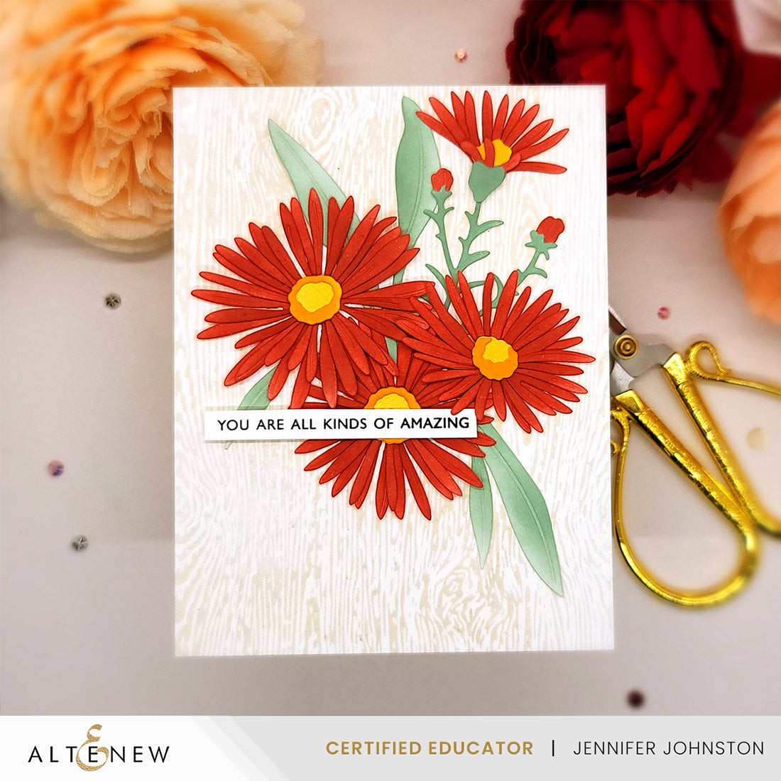 Dies Craft-A-Flower: Asters Layering Die Set
