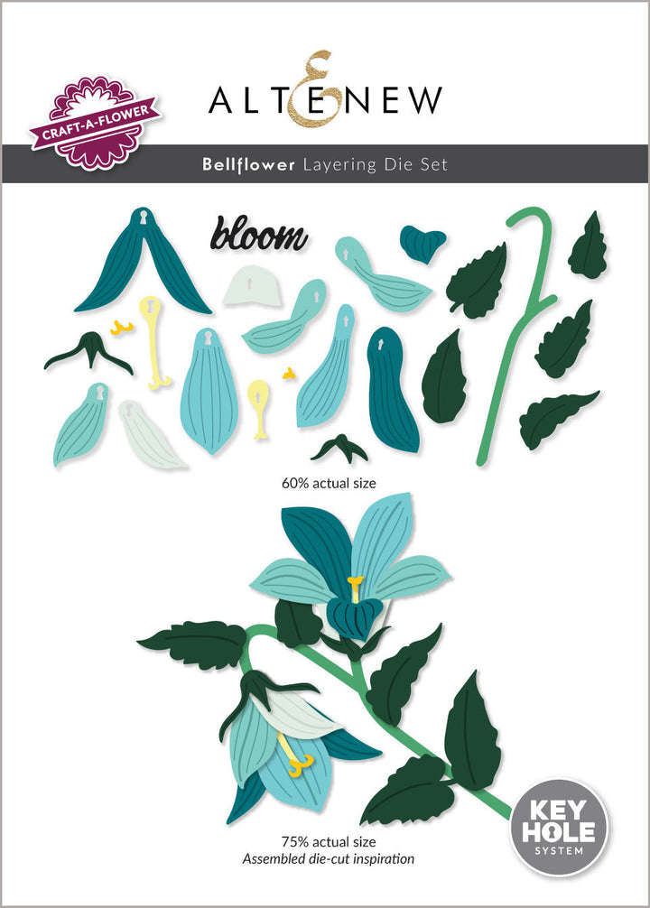Dies Craft-A-Flower: Bellflower Layering Die Set