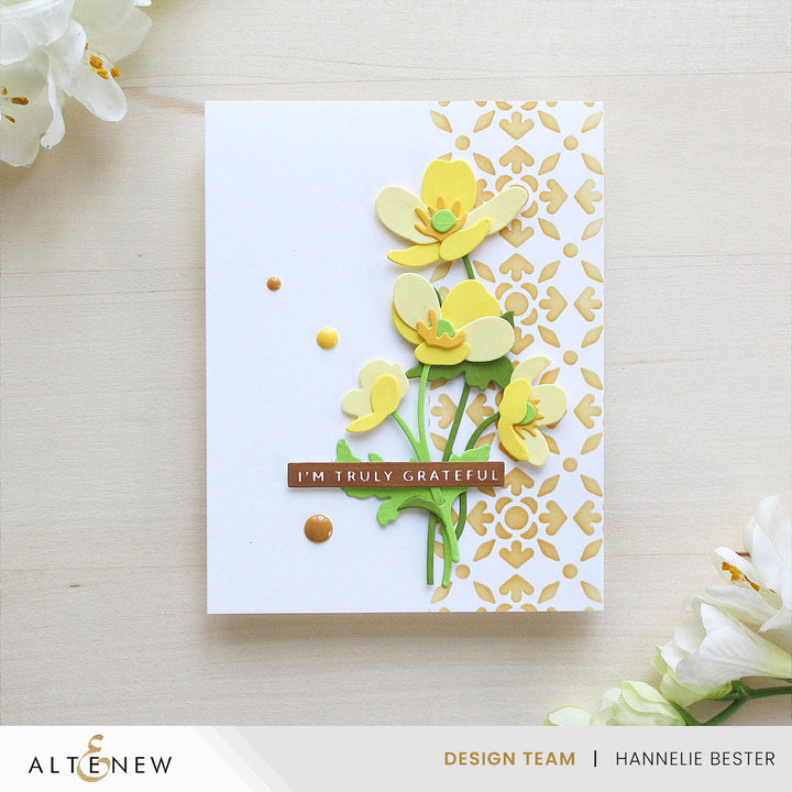 Dies Craft-A-Flower: Buttercup Bunch Layering Die Set