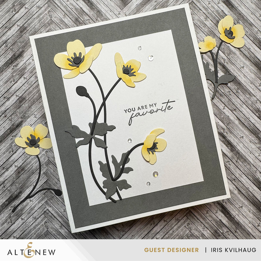 Dies Craft-A-Flower: Buttercup Bunch Layering Die Set