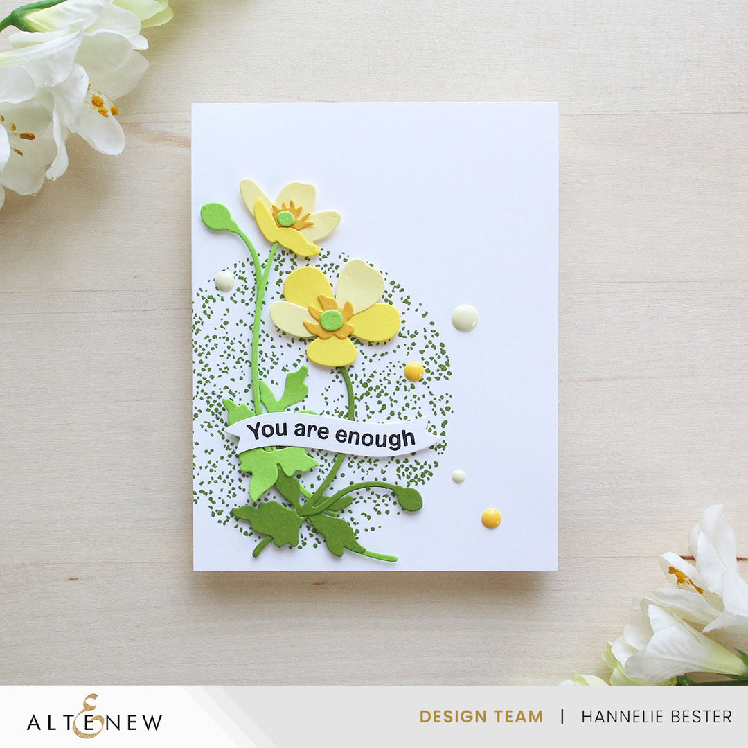 Dies Craft-A-Flower: Buttercup Bunch Layering Die Set