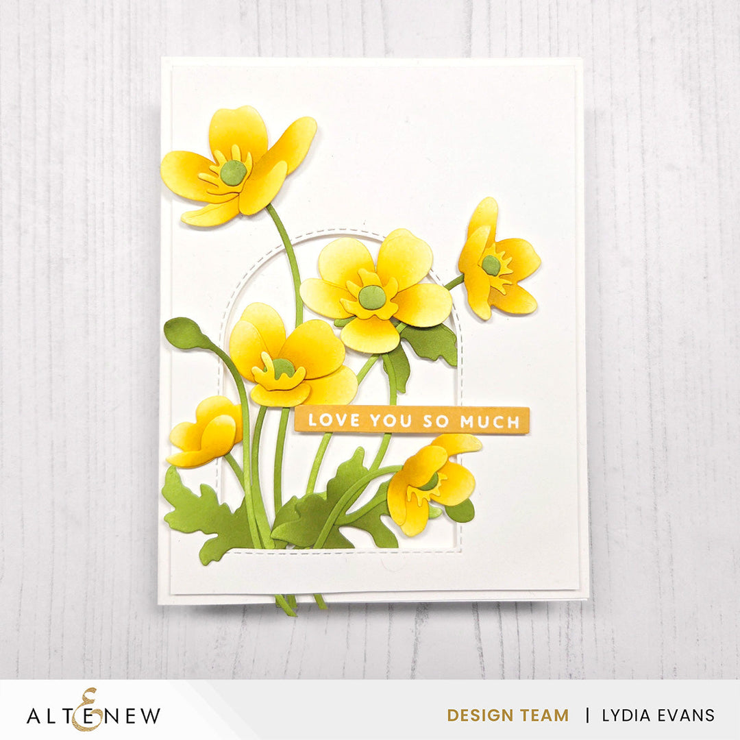 Dies Craft-A-Flower: Buttercup Bunch Layering Die Set
