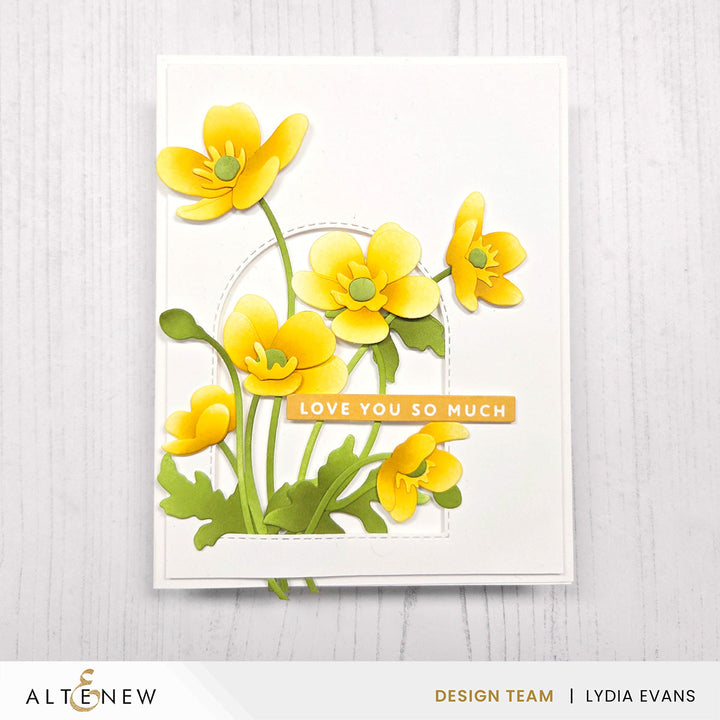 Dies Craft-A-Flower: Buttercup Bunch Layering Die Set