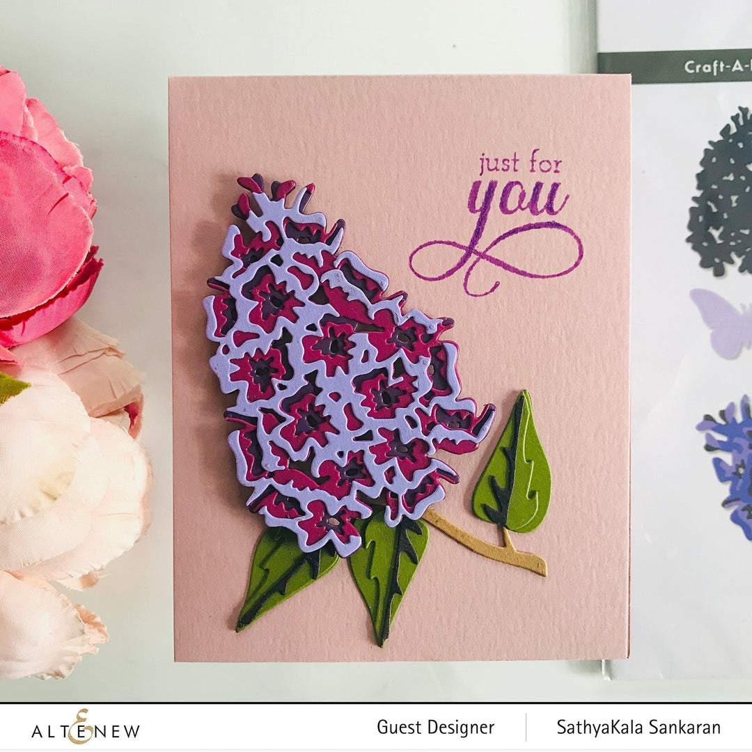 Dies Craft-A-Flower: Butterfly Bush Layering Die Set