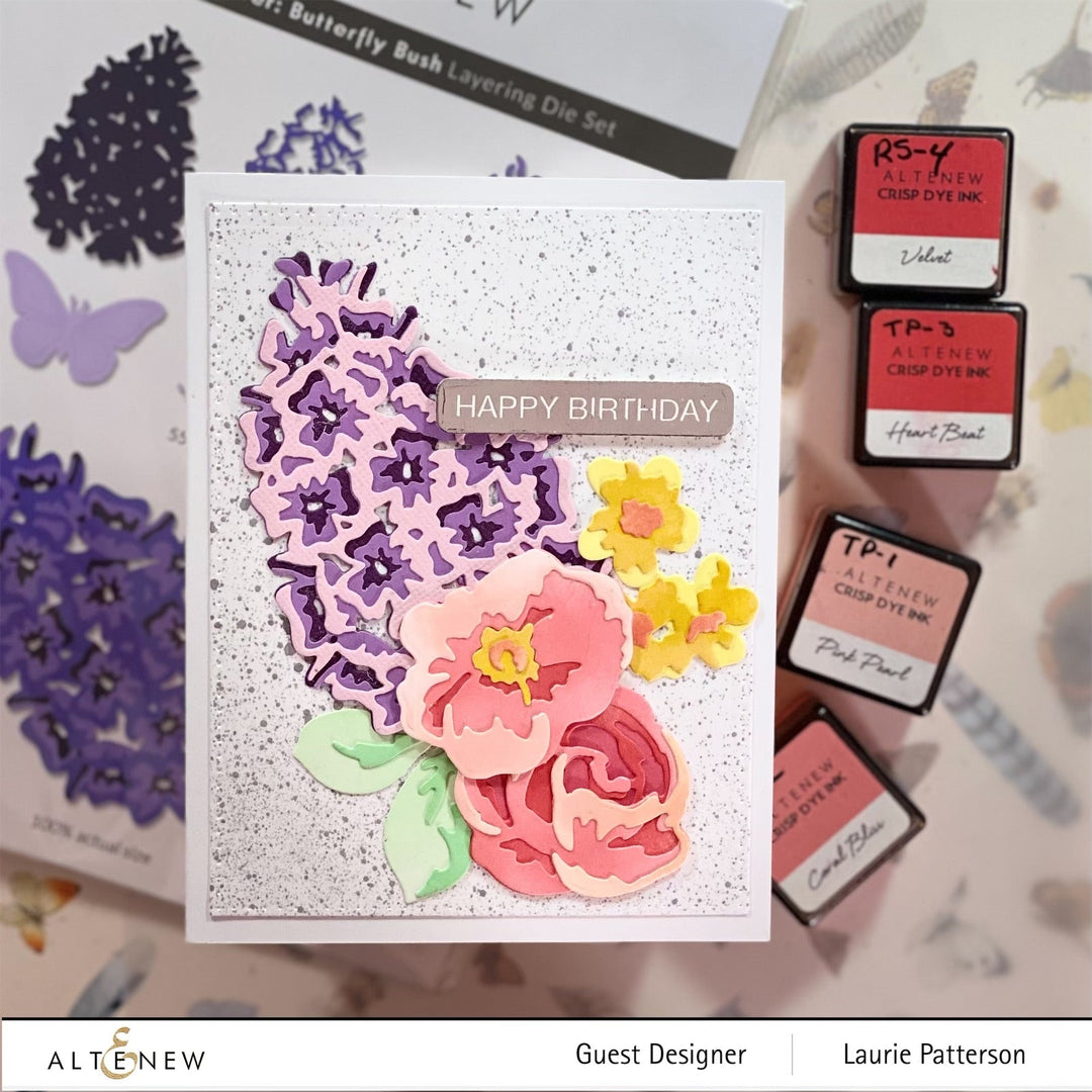 Dies Craft-A-Flower: Butterfly Bush Layering Die Set