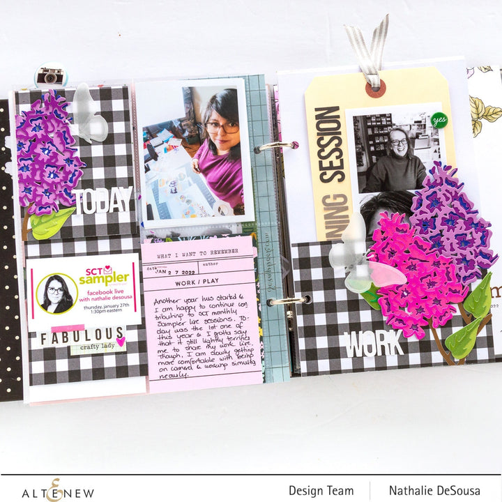 Dies Craft-A-Flower: Butterfly Bush Layering Die Set