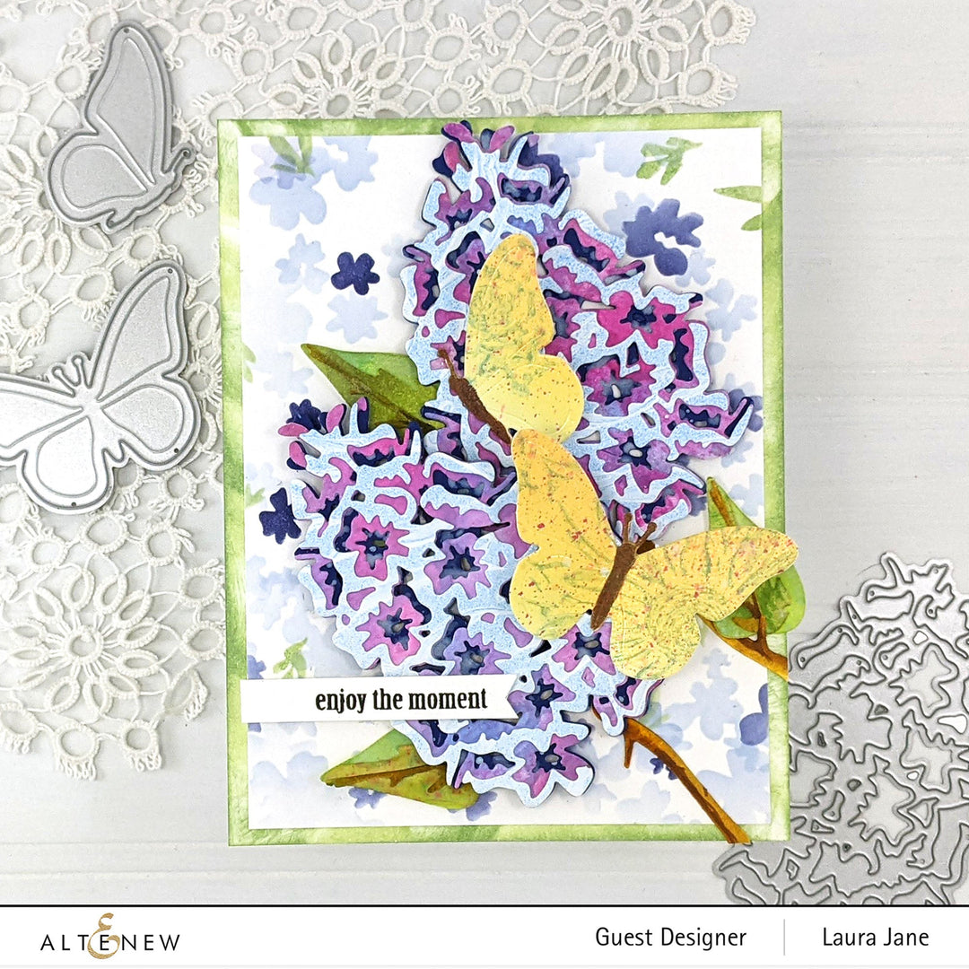 Dies Craft-A-Flower: Butterfly Bush Layering Die Set