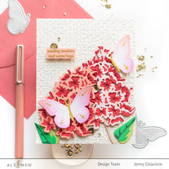 Dies Craft-A-Flower: Butterfly Bush Layering Die Set