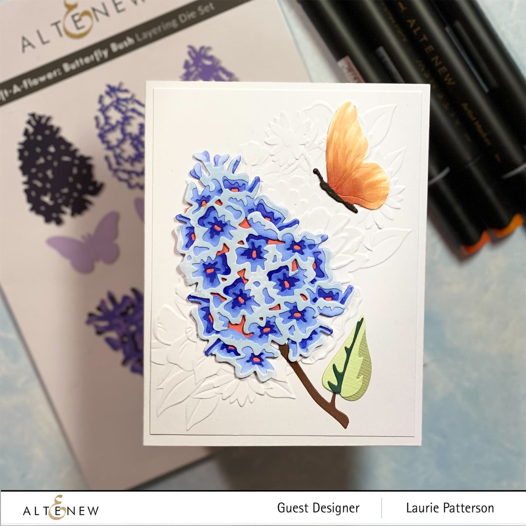 Dies Craft-A-Flower: Butterfly Bush Layering Die Set