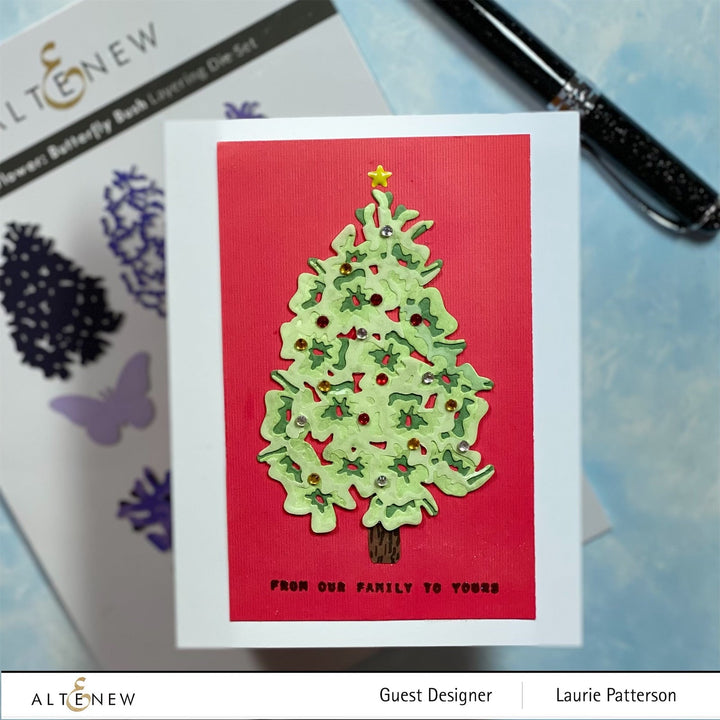 Dies Craft-A-Flower: Butterfly Bush Layering Die Set