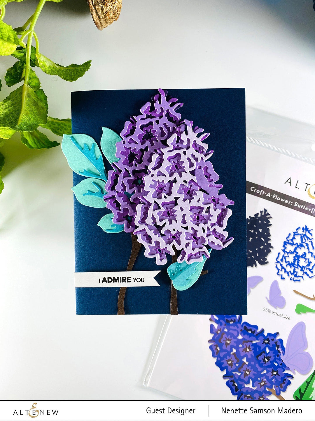 Dies Craft-A-Flower: Butterfly Bush Layering Die Set