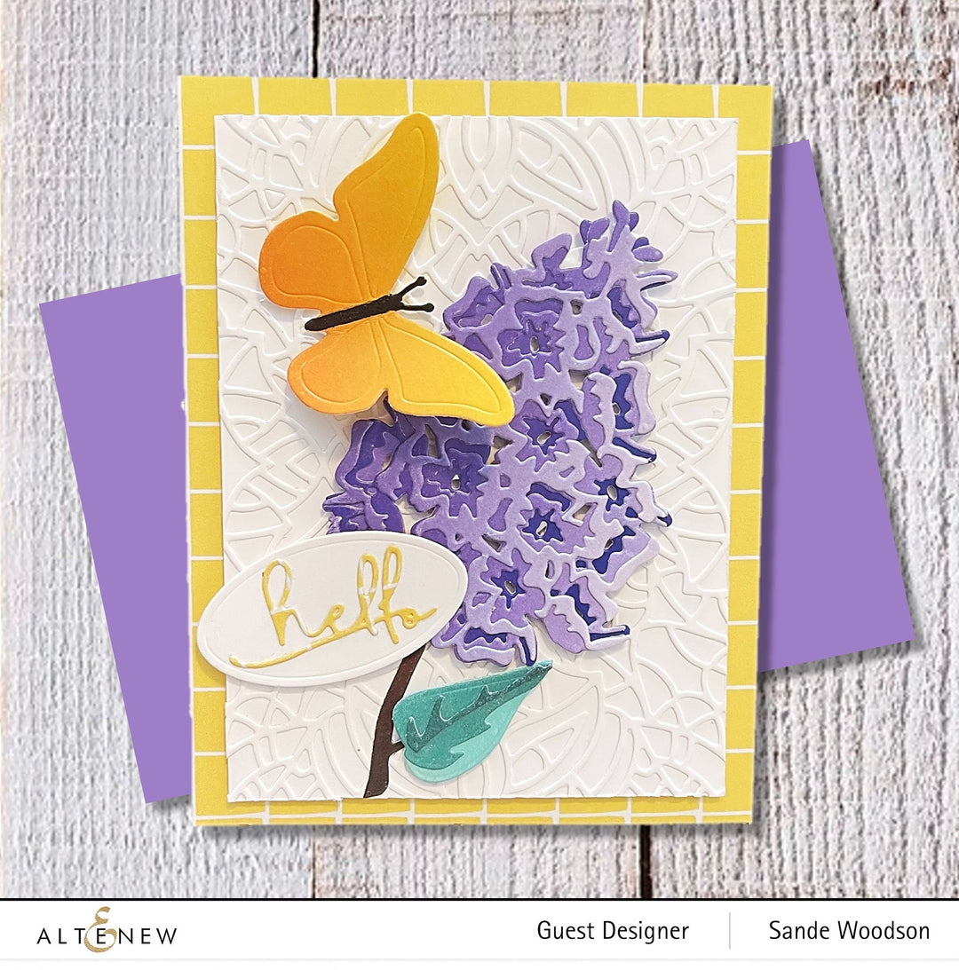 Dies Craft-A-Flower: Butterfly Bush Layering Die Set
