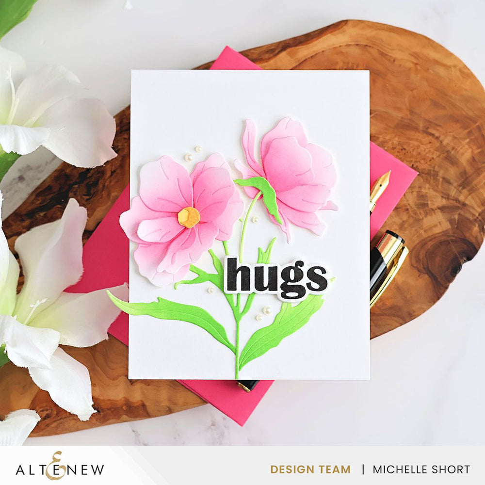 Dies Craft-A-Flower: Butterfly Ranunculus Layering Die Set