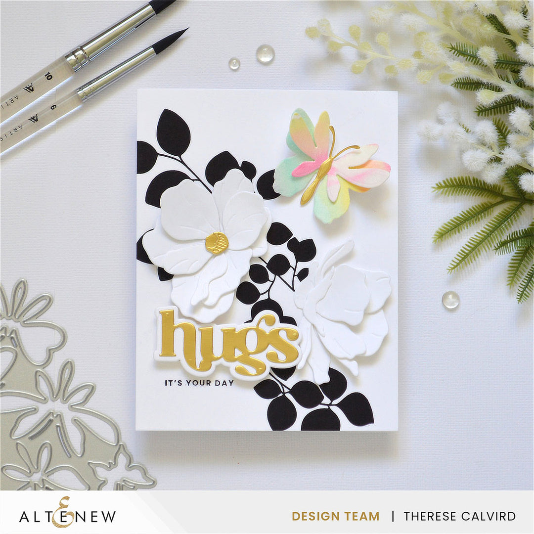 Dies Craft-A-Flower: Butterfly Ranunculus Layering Die Set