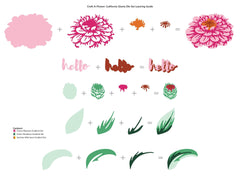 Dies Craft-A-Flower: California Giants Layering Die Set