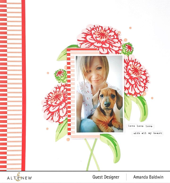 Dies Craft-A-Flower: California Giants Layering Die Set