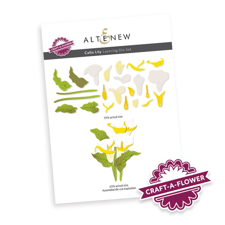 Dies Craft-A-Flower: Calla Lily Layering Die Set