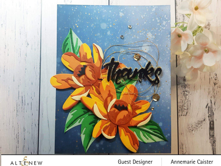 Dies Craft-A-Flower: Carolina Allspice Layering Die Set