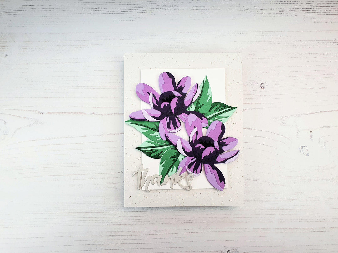 Dies Craft-A-Flower: Carolina Allspice Layering Die Set