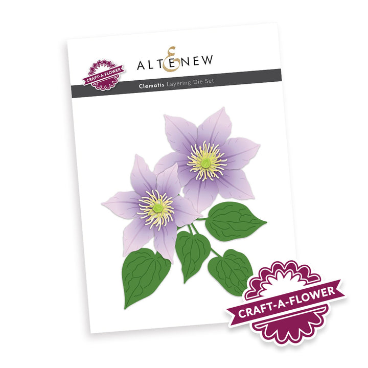 Dies Craft-A-Flower: Clematis Layering Die Set