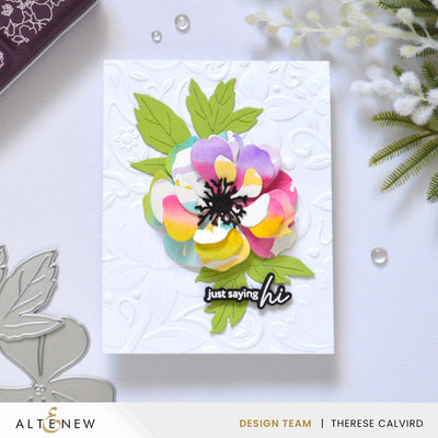 Dies Craft-A-Flower: Coral Charm Peony Layering Die Set