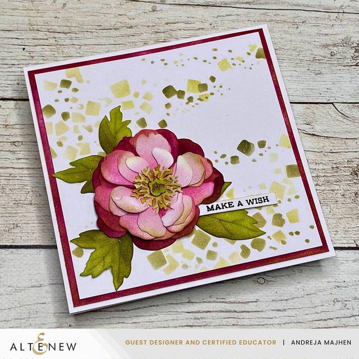 Dies Craft-A-Flower: Coral Charm Peony Layering Die Set