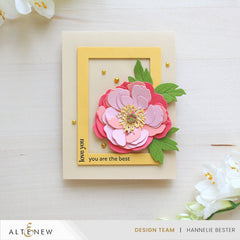 Dies Craft-A-Flower: Coral Charm Peony Layering Die Set