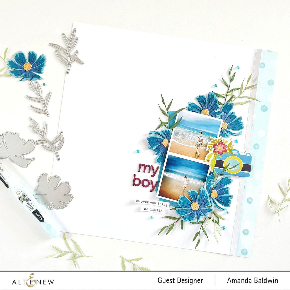 Dies Craft-A-Flower: Cosmos Layering Die Set