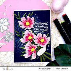 Dies Craft-A-Flower: Cosmos Layering Die Set