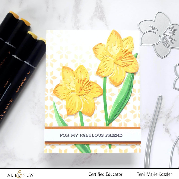 Dies Craft-A-Flower: Daffodil Layering Die Set