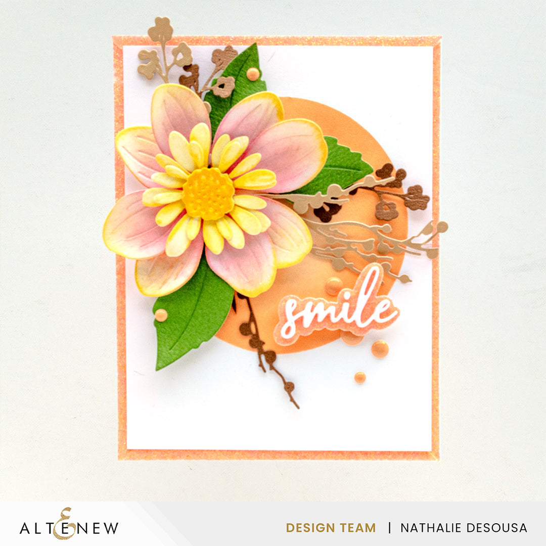 Dies Craft-A-Flower: Dahlia April Heather Die Set