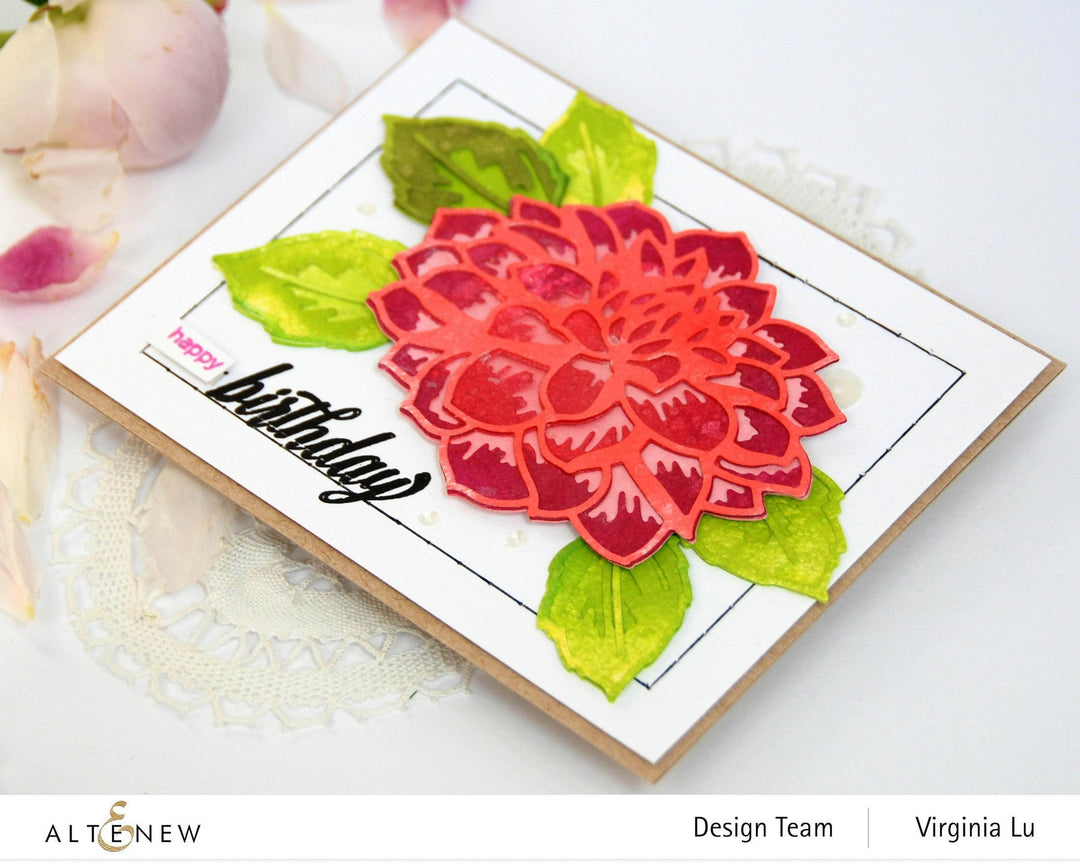 Dies Craft-A-Flower: Dahlia Layering Die Set