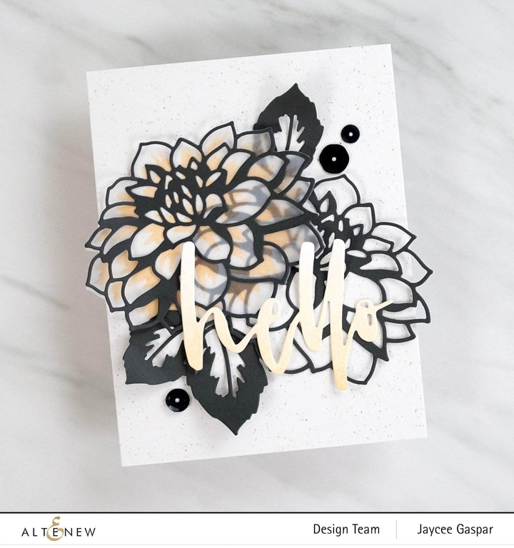 Dies Craft-A-Flower: Dahlia Layering Die Set