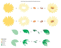 Dies Craft-A-Flower: Daisy Layering Die Set