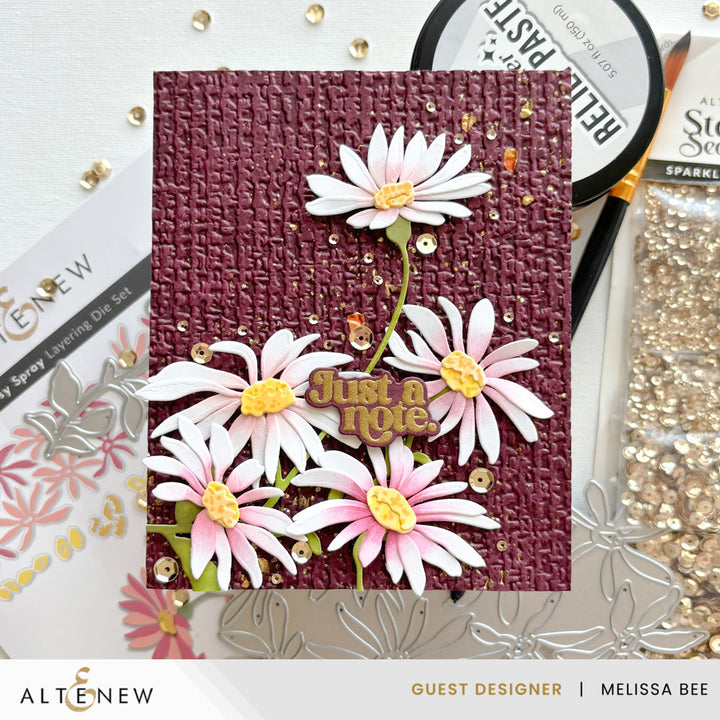 Dies Craft-A-Flower: Daisy Spray Layering Die Set
