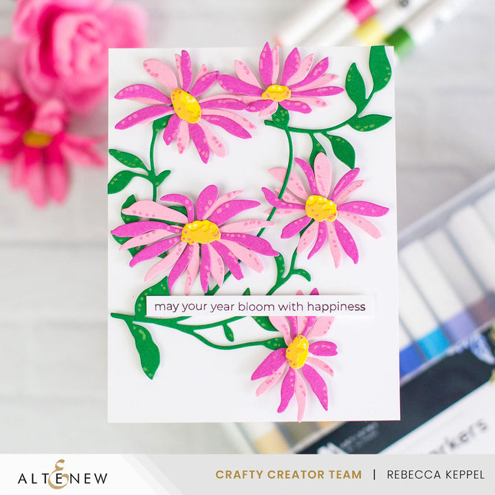 Dies Craft-A-Flower: Daisy Spray Layering Die Set