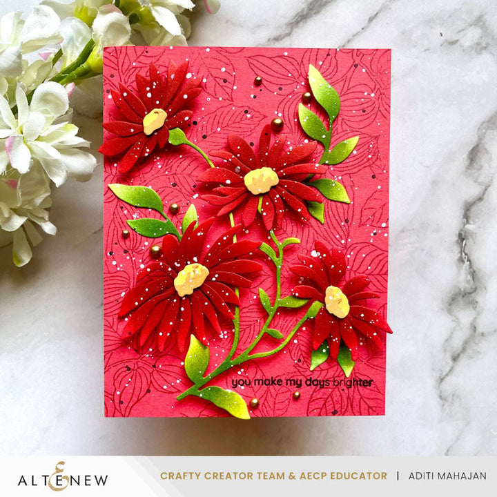 Dies Craft-A-Flower: Daisy Spray Layering Die Set