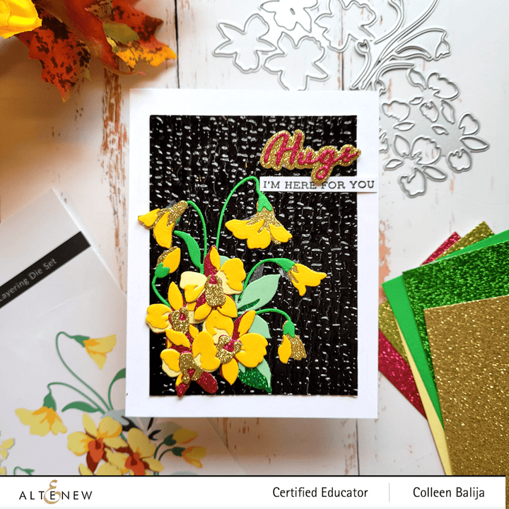 Dies Craft-A-Flower: Dendrobium Orchid Layering Die Set