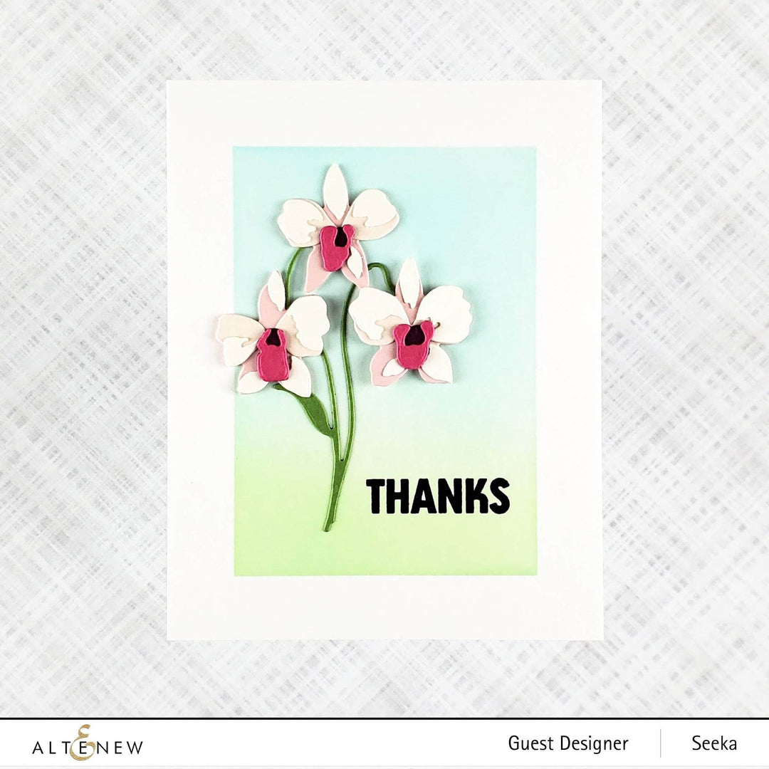 Dies Craft-A-Flower: Dendrobium Orchid Layering Die Set