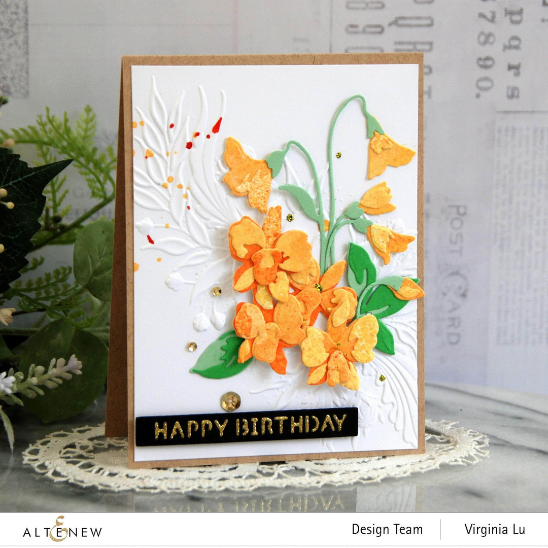 Dies Craft-A-Flower: Dendrobium Orchid Layering Die Set